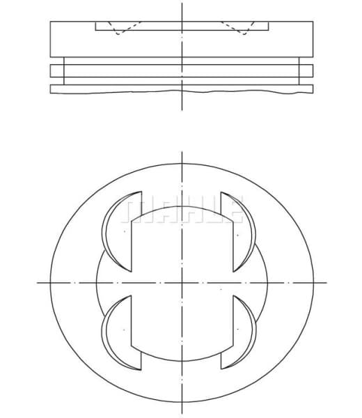 Piston 681PI00109001