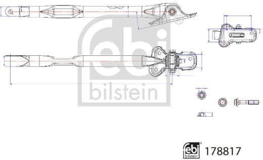 Control/Trailing Arm, wheel suspension 178817 - image 3