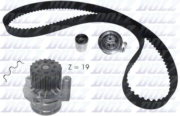 Water Pump & Timing Belt Kit KD105