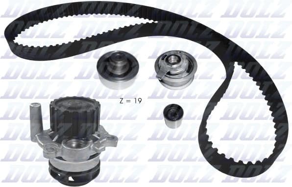 Water Pump & Timing Belt Kit KD108