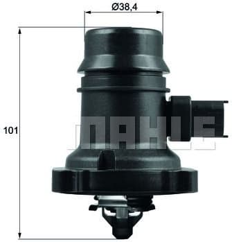 Thermostat, coolant BEHR TM3780 - image 2