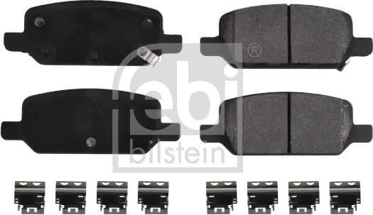 Brake Pad Set, disc brake 177632