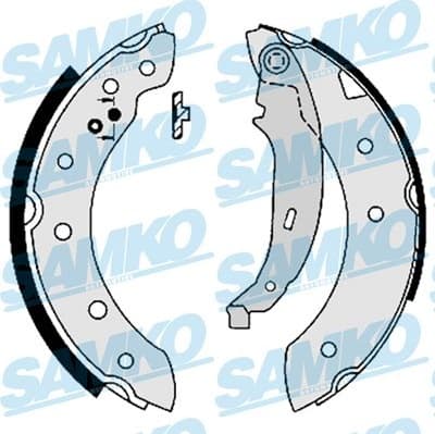 Brake shoes 87130 - image 2