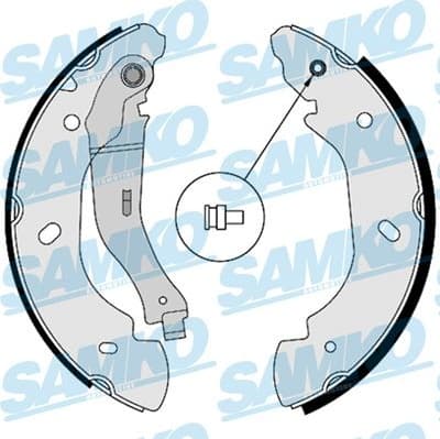 Brake shoes 88580 - image 2