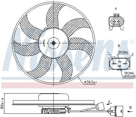 Fan, engine cooling 850020 - image 4