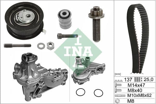 Water Pump & Timing Belt Kit 530 0377 32