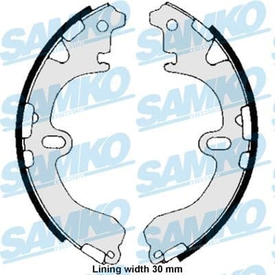 Brake shoes 85810 - image 2