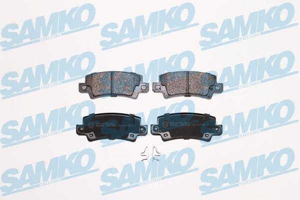 Brake Pad Set, disc brake 5SP1068 . - image 2
