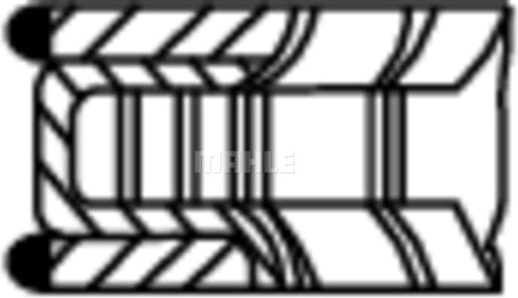 Piston Ring Set 001RS111280V0