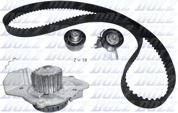 Water Pump & Timing Belt Kit KD106
