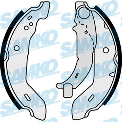 Brake shoes 87480 - image 2