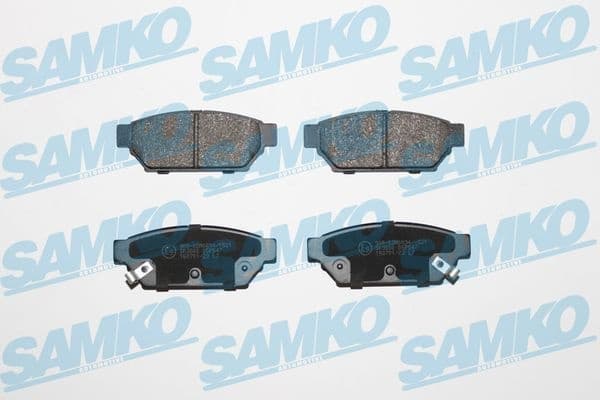 Brake pads rear 5SP547 . - image 2