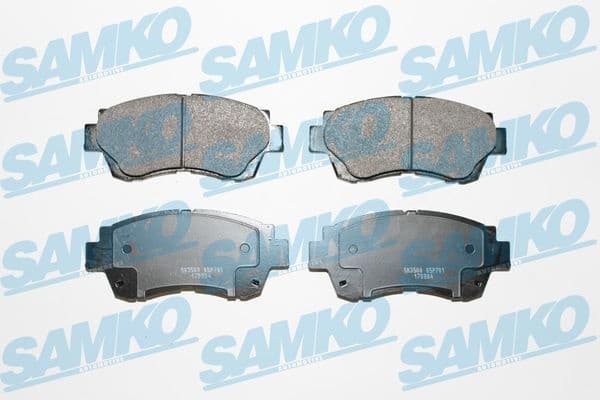 Brake pads front 5SP701 - image 2