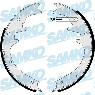 Brake shoes 88990 - image 2
