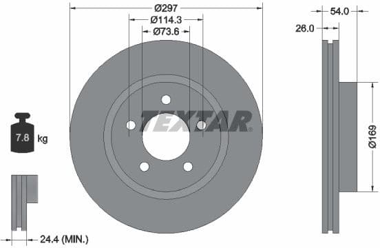 Brake Disc PRO 92230003