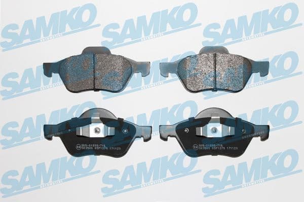 Brake pads front 5SP1279. - image 2
