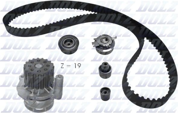Water Pump & Timing Belt Kit KD156