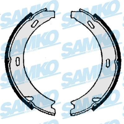 Brake shoes handbrake 86870 - image 2