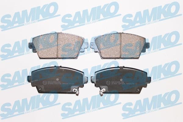 Brake pads front 5SP1036 - image 2