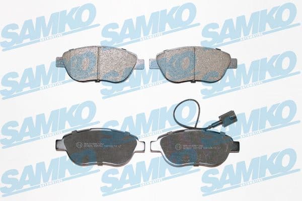Brake Pad Set, disc brake 5SP764 - image 2