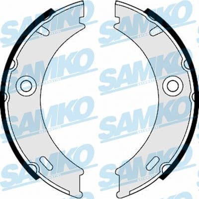 Brake shoes handbrake 87970 - image 2