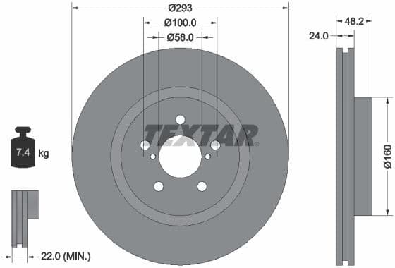 Brake Disc PRO 92327603