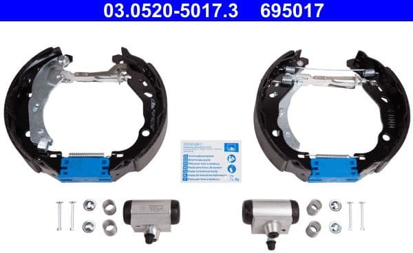 Brake Shoe Set Original ATE TopKit 03.0520-5017.3