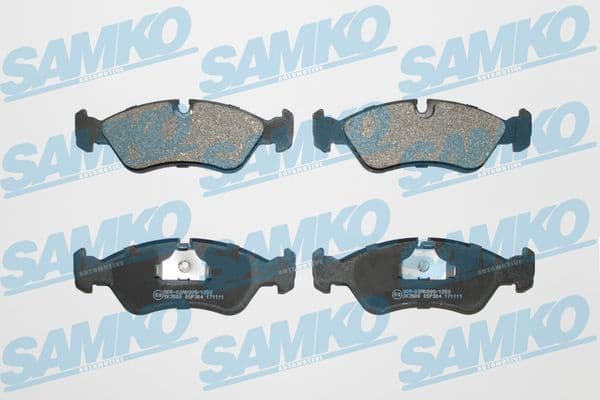 Brake pads front 5SP304 - image 2