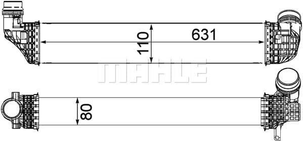 Charge Air Cooler BEHR *** PREMIUM LINE *** CI 478 000P