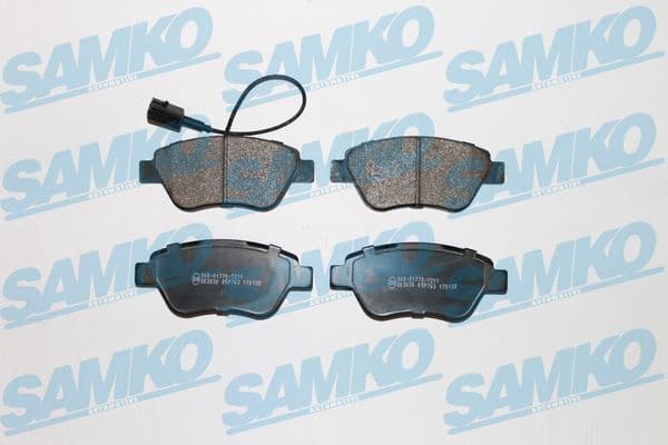Brake Pad Set, disc brake 5SP763 - image 2