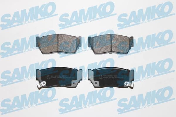 Brake pads front 5SP520 . - image 2
