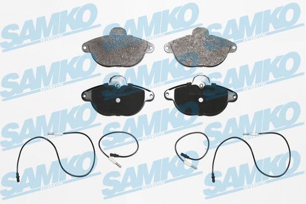 Brake pads front 5SP345 - image 2