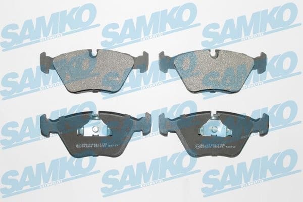 Brake Pad Set, disc brake 5SP296 - image 2