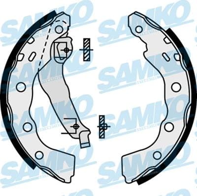 Brake shoes 87740 - image 2