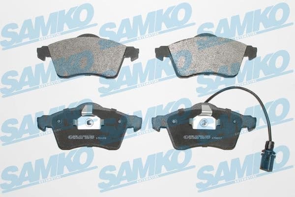 Brake Pad Set, disc brake 5SP787 . - image 2