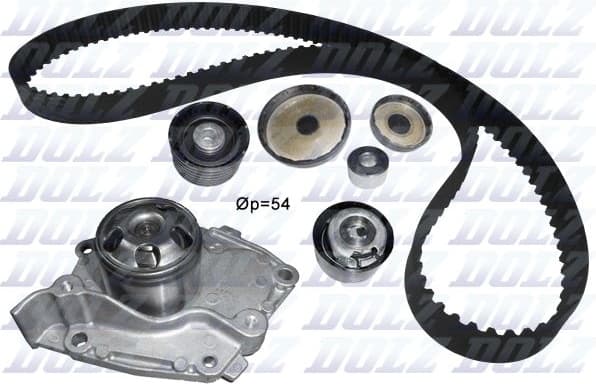 Water Pump & Timing Belt Kit KD117