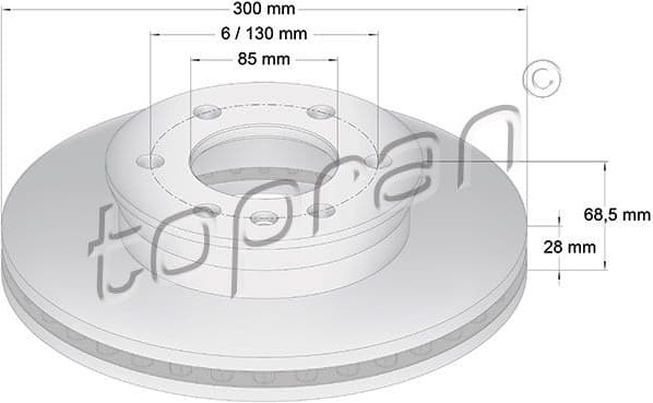 Brake Disc 111 652