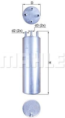 Filter diesel fuel KL229/11