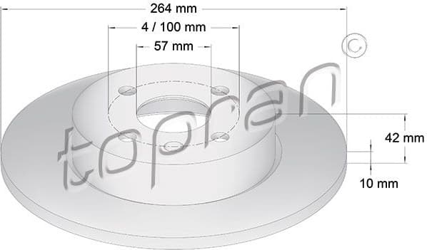 Brake Disc 206 860