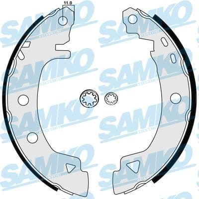 Brake shoes 84920 - image 2