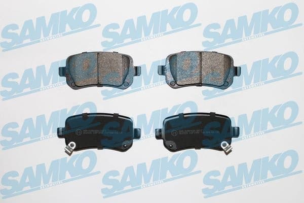 Brake Pad Set, disc brake 5SP1550 - image 2