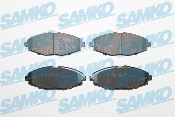Brake Pad Set, disc brake 5SP693 - image 2