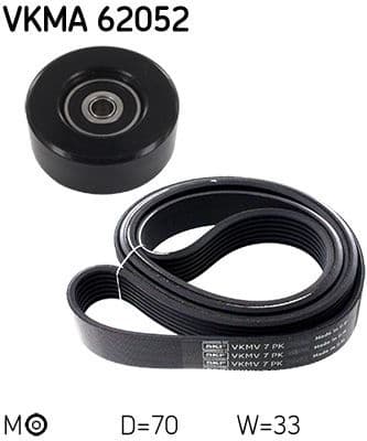 V-ribbed Belt Set VKMA62052