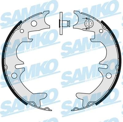 Brake shoes handbrake 89140 - image 2