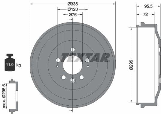 Brake Drum 94043900