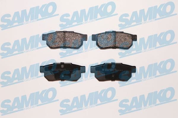 Brake Pad Set, disc brake 5SP072 - image 2