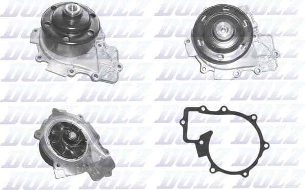 Water Pump, engine cooling M258