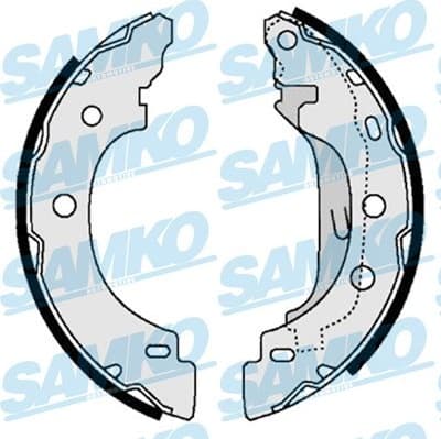 Brake shoes 87330 - image 2