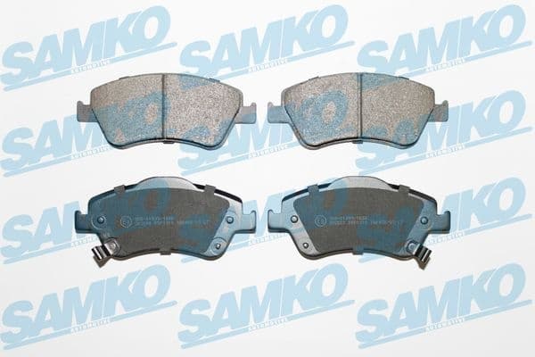 Brake Pad Set, disc brake 5SP1316. - image 2