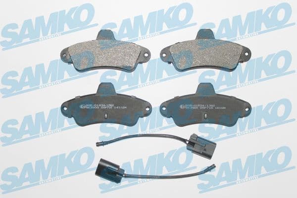 Brake Pad Set, disc brake 5SP716 - image 2